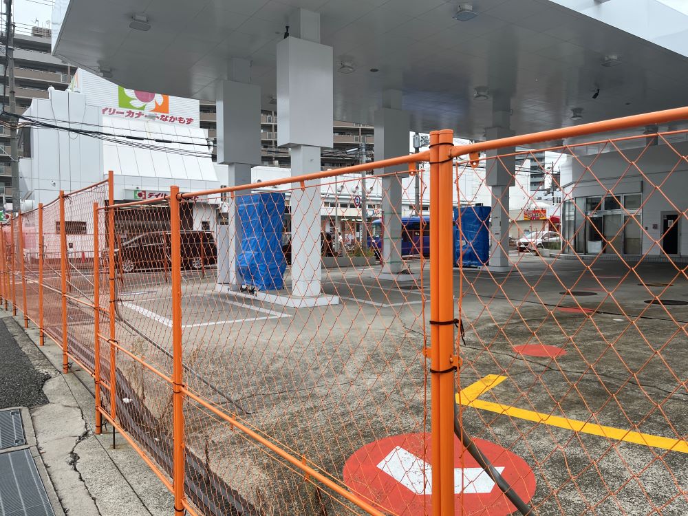 閉業したガソリンスタンド（24/10/08）