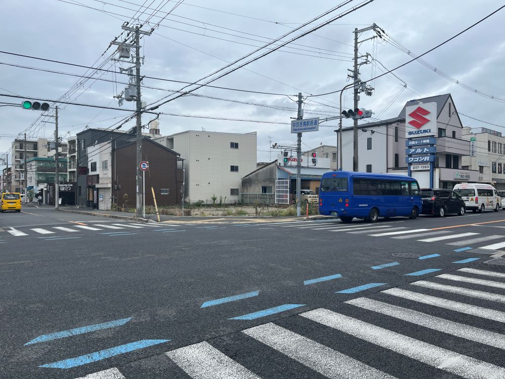 カナートの310号線側の向かいの更地（24/10/08）