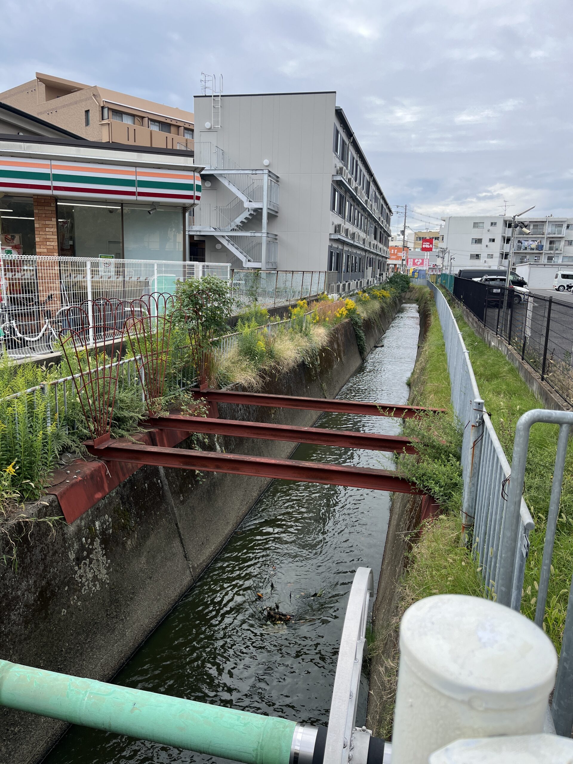 玉手後、百舌鳥川となり